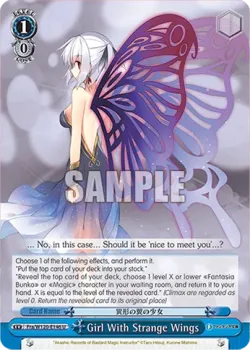 Girl With Strange Wings 「Fra/W120-E146」「EN」