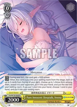 Pure Innocent Sleeptalk, Ireena #Fsa/W120-E009 · Weiss Schwarz