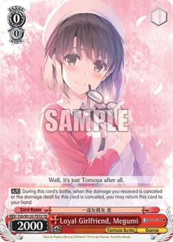Loyal Girlfriend, Megumi #Fsh/W120-TE03 · Weiss Schwarz