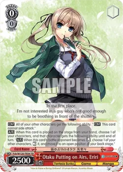 Otaku Putting on Airs, Eriri #Fsh/W120-TE04 · Weiss Schwarz