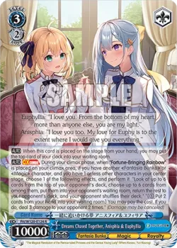 Dreams Chased Together, Anisphia & Euphyllia 「Ftt/W120-E124」「EN」