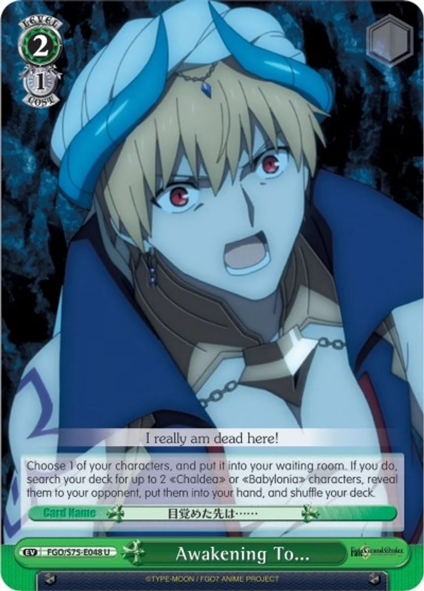 Awakening To... 「FGO/S75-E048」「EN」