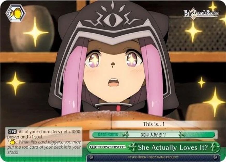 She Actually Loves It? 「FGO/S75-E051」「EN」