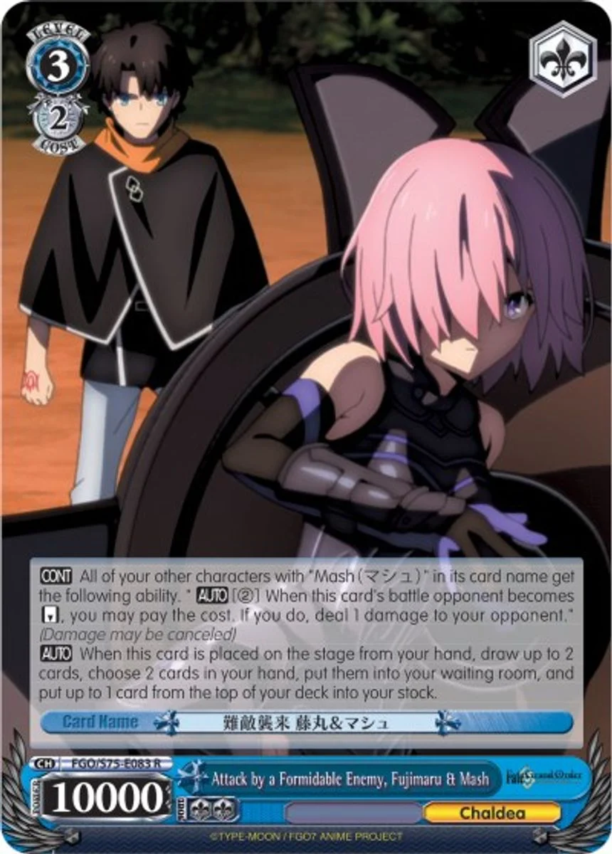 Attack by a Formidable Enemy, Fujimaru & Mash 「FGO/S75-E083」「EN」