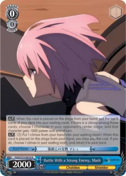 Battle With a Strong Enemy, Mash 「FGO/S75-E079」「EN」