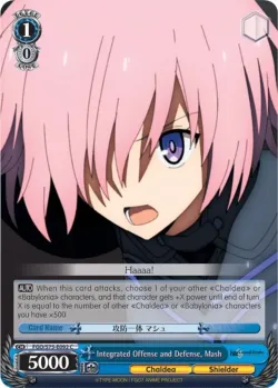 Integrated Offense and Defense, Mash 「FGO/S75-E092」「EN」