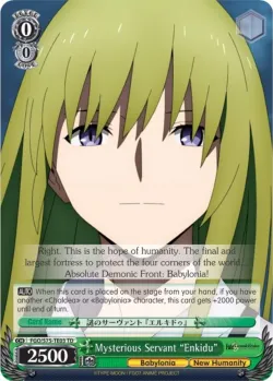 Mysterious Servant "Enkidu" 「FGO/S75-TE03」「EN」
