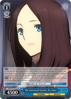 The Universal Genius, Da Vinci 「FGO/S75-TE15」「EN」