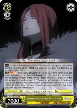 Reversed Fairy Strings User, Tristan #FGO/S87-E021 · Weiss Schwarz