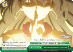 Five Elements Mountain Buddha Palm #FGO/S87-E051 · Weiss Schwarz