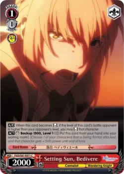 Setting Sun, Bedivere 「FGO/S87-E071」「EN」