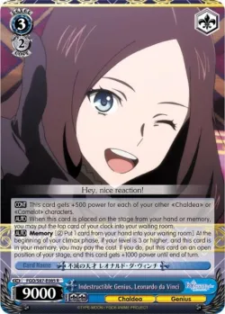 Indestructible Genius, Leonardo da Vinci 「FGO/S87-E085」「EN」