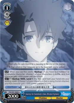 Journey for Somebody's Sake, Ritsuka Fujimaru 「FGO/S87-E089」「EN」