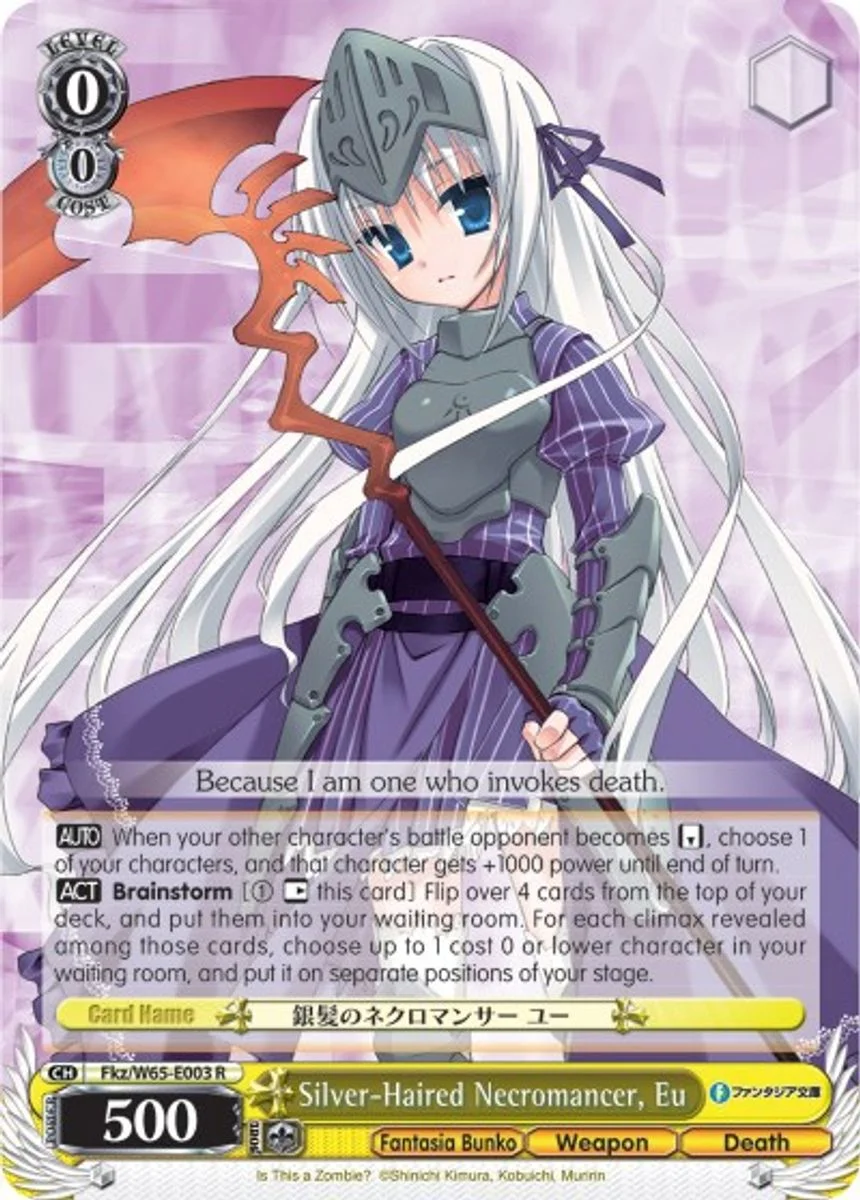 Silver-Haired Necromancer, Eu 「Fkz/W65-E003」「EN」