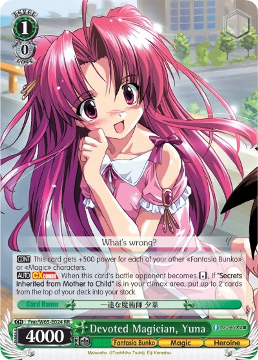 Devoted Magician, Yuna 「Fmr/W65-E024」「EN」