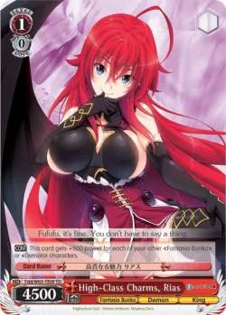 High-Class Charms, Rias #Fdd/W65-TE09 · Weiss Schwarz