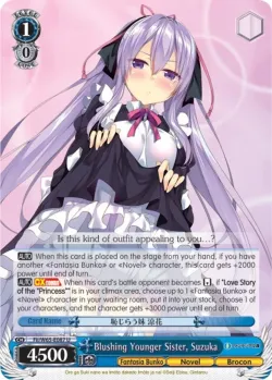 Blushing Younger Sister, Suzuka 「Fii/W65-E087」「EN」