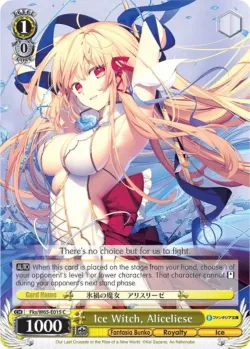 Ice Witch, Aliceliese #Fks/W65-E015 · Weiss Schwarz