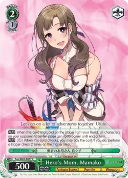 Hero's Mom, Mamako 「Fos/W65-E037」「EN」