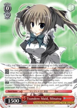 Tsundere Maid, Minatsu 「Fsi/W65-E053」「EN」