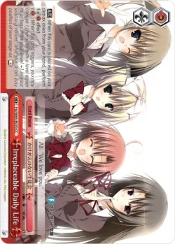 Irreplaceable Daily Life 「Fsi/W65-E070」「EN」