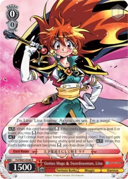 Genius Mage & Swordswoman, Lina 「Fsl/W65-E046」「EN」