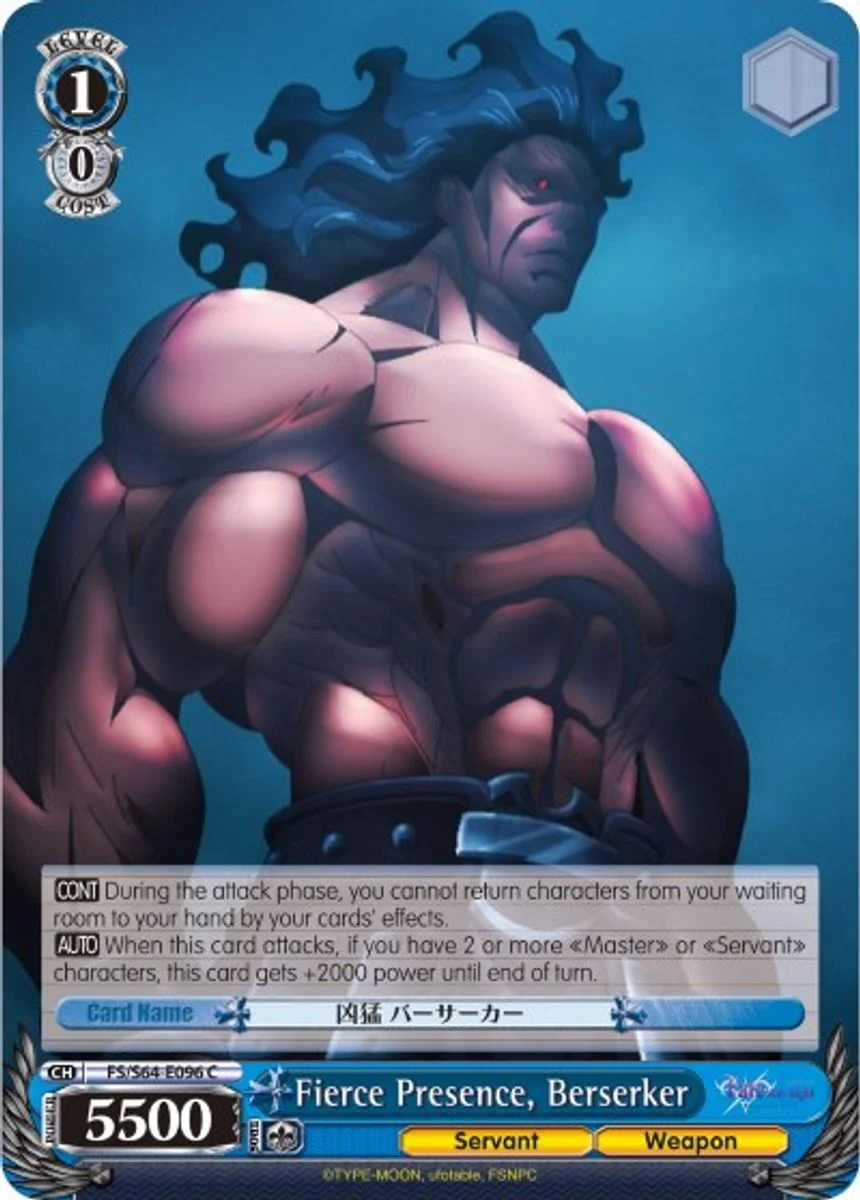 Fierce Presence, Berserker 「FS/S64-E096」「EN」