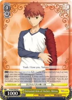Entrusted Arm of Archer, Shirou #FS/S64-E003 · Weiss Schwarz