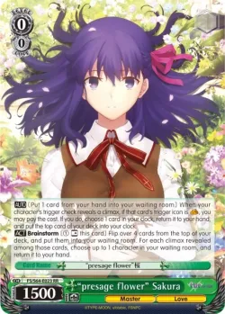 "presage flower" Sakura #FS/S64-E023 · Weiss Schwarz