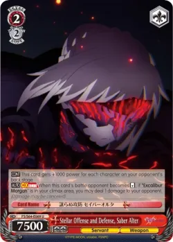 Stellar Offense and Defense, Saber Alter 「FS/S64-E069」「EN」