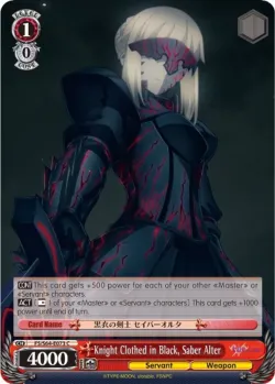 Knight Clothed in Black, Saber Alter 「FS/S64-E073」「EN」