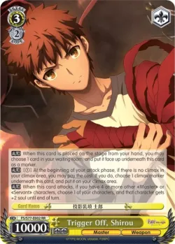 Trigger Off, Shirou #FS/S77-E002 · Weiss Schwarz