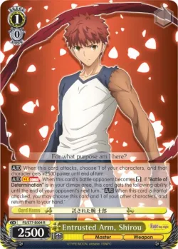 Entrusted Arm, Shirou #FS/S77-E004 · Weiss Schwarz