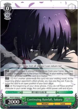 Continuing Rainfall, Sakura #FS/S77-E026 · Weiss Schwarz