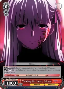 Yielding Her Heart, Sakura 「FS/S77-E065」「EN」