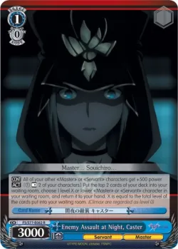 Enemy Assault at Night, Caster 「FS/S77-E082」「EN」