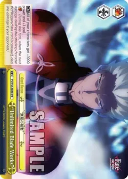 “Unlimited Blade Works” #FS/S36-E028 · Weiss Schwarz