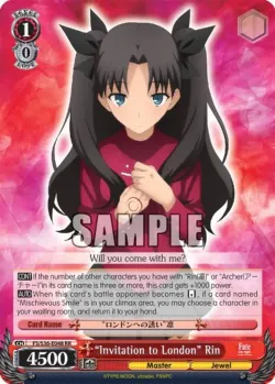 “Invitation to London” Rin #FS/S36-E048 · Weiss Schwarz