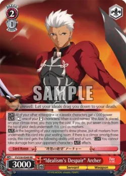 “Idealism's Despair” Archer #FS/S36-E049 · Weiss Schwarz