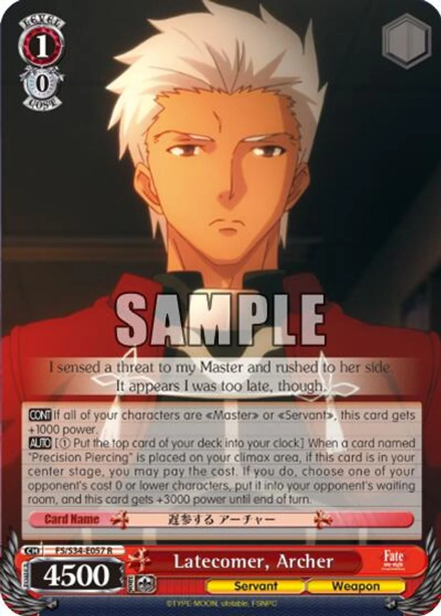 Latecomer, Archer 「FS/S34-E057」「EN」