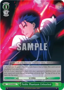 Noble Phantasm Unleashed #FS/S34-E048 · Weiss Schwarz