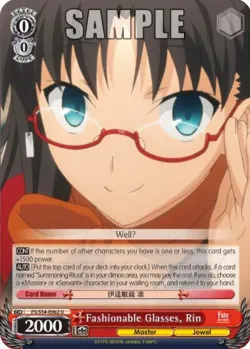 Fashionable Glasses, Rin 「FS/S34-E062」「EN」