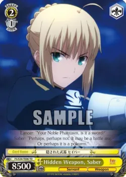 Hidden Weapon, Saber 「FS/S34-TE06」「EN」
