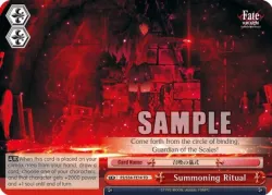 Summoning Ritual 「FS/S34-TE14」「EN」