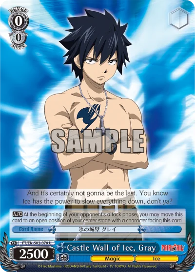 Castle Wall of Ice, Gray 「FT/S02-078」「EN」