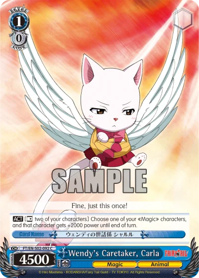 Wendy's Caretaker, Carla 「FT/S02-092」「EN」