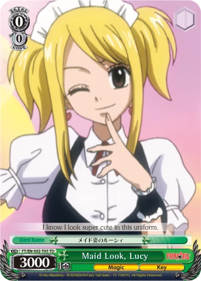 Maid Look, Lucy 「FT/S02-T05」「EN」