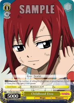 Childhood Erza #FT/S02-006 · Weiss Schwarz