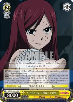 "Infinity Robe" Erza #FT/S02-007 · Weiss Schwarz