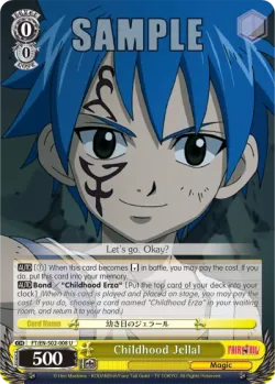 Childhood Jellal #FT/S02-008 · Weiss Schwarz